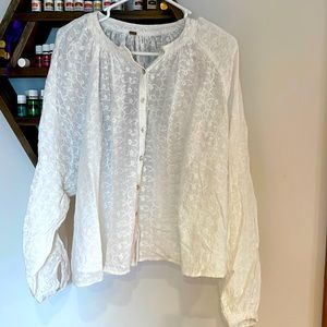 Free people buttondown blouse
